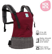 Load image into Gallery viewer, Kol Kol Adjustable Infant Friendly Carrier
