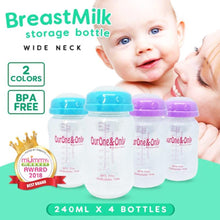 Load image into Gallery viewer, Yummies4mummies &amp; OurOne&amp;Only - Storage Bottles + Lactation Cookies / Lactation Granola Bundle
