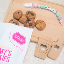 Load image into Gallery viewer, Yummies4mummies &amp; Little Mouse Workshop - Lactation Cookies OR Lactation Granola + Teether Gift Set
